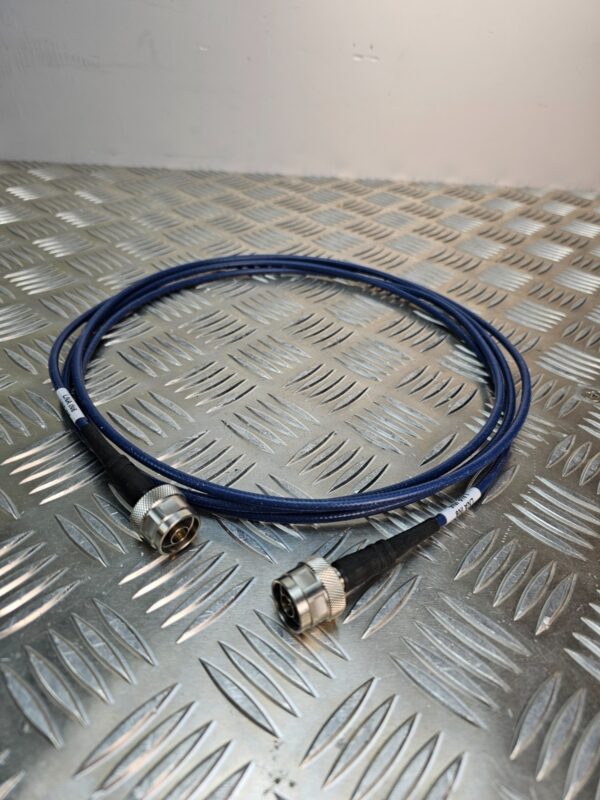 10-324.jpg Huber+Suhner SUCOTEST 18 RF Test Cable — 18 GHz — 3 m — Used