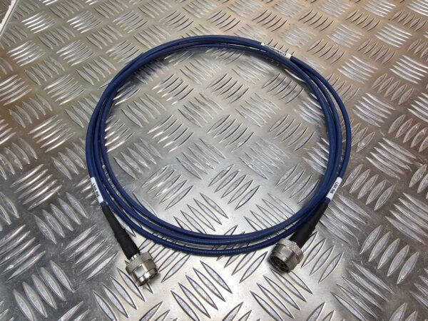 10-327.jpg Huber+Suhner SUCOTEST 18 RF Test Cable — 18 GHz — 3 m — Used