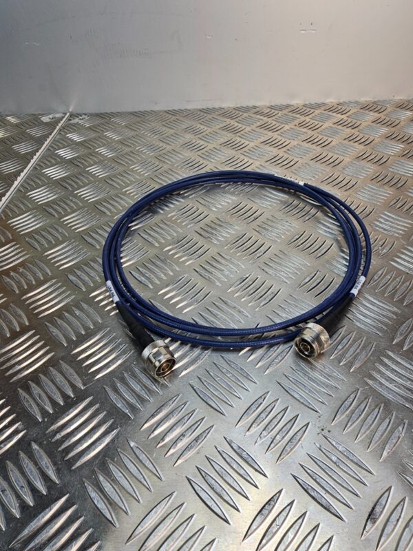 10-328.jpg Huber+Suhner SUCOTEST 18 RF Test Cable — 18 GHz — 3 m — Used
