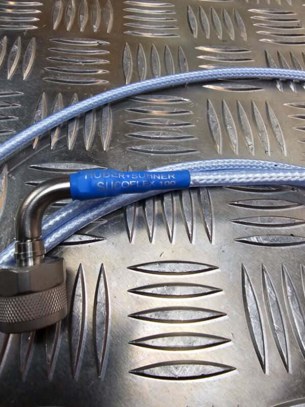 10-333.jpg Huber+Suhner SUCOFLEX 104P RF Cable Set — 1 m + 2 m