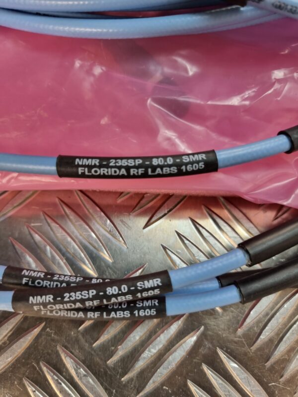 10-403.jpg Florida RF Labs Lab-Flex 235SP Test Cable 2m (5× Pack) – SMR – USA – New