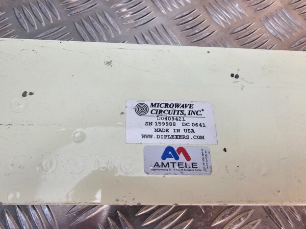 10-447.jpg Microwave Circuits RF Diplexer Combiner RX/TX/COMMON – Telecom Filter