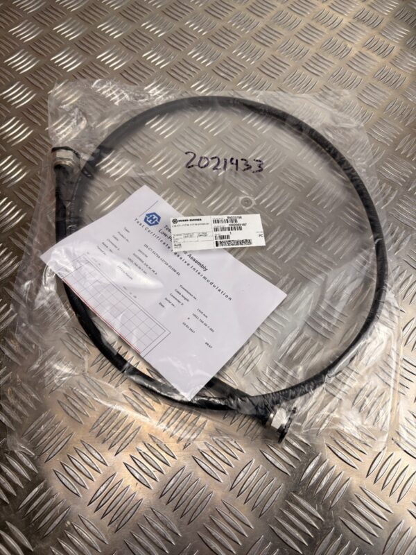10-550.jpg Huber+Suhner LIS-C7-11716 RF Cable 1.516m 7/16 DIN Low PIM Test Cert NOS