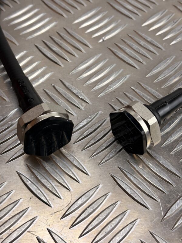 10-554.jpg Huber+Suhner LIS-C7-11716 RF Cable 1.516m 7/16 DIN Low PIM Test Cert NOS