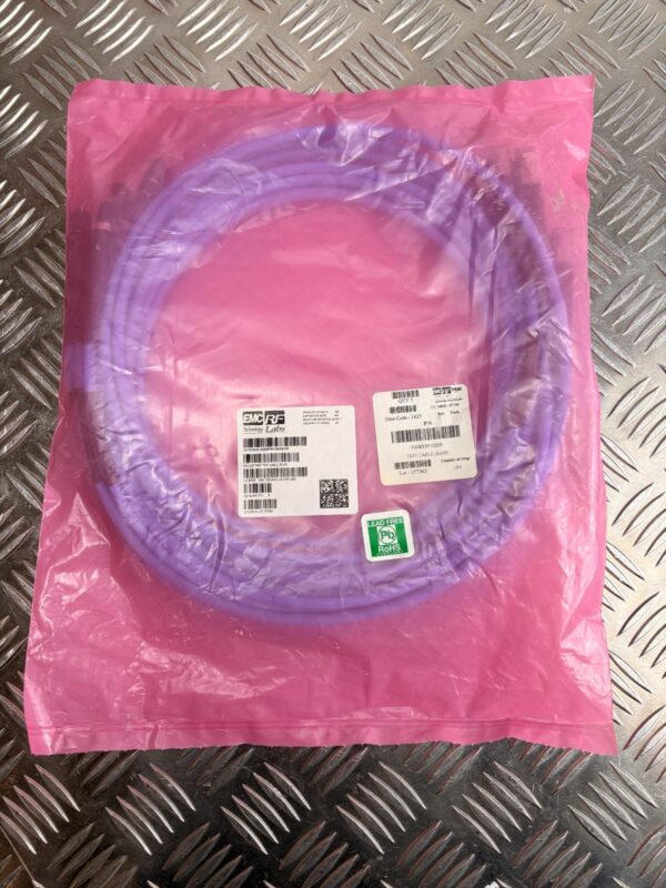 10-604.jpg EMC RF Labs NMS-235SP-59 RF Test Cables 1.5m N-Type Coaxial USA NOS