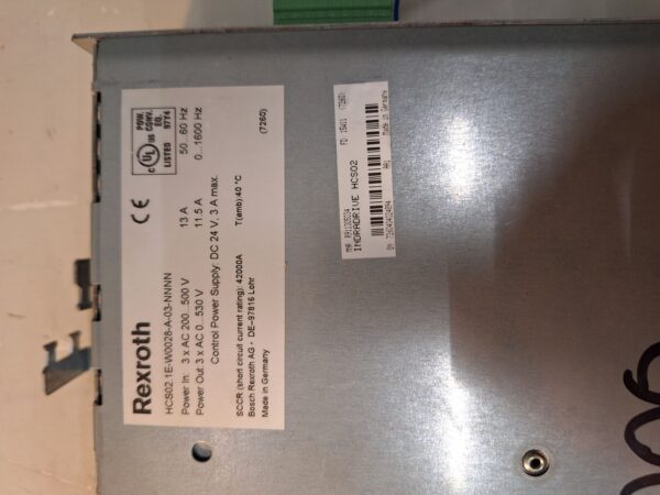 10-655.jpg Rexroth IndraDrive C HCS02.1E-W0028-A-03-NNNN Servo Drive