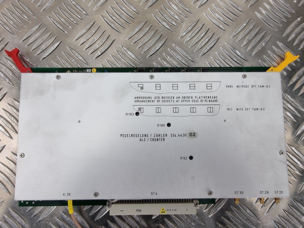 Rohde & Schwarz FAM ALC COUNTER 334.4430