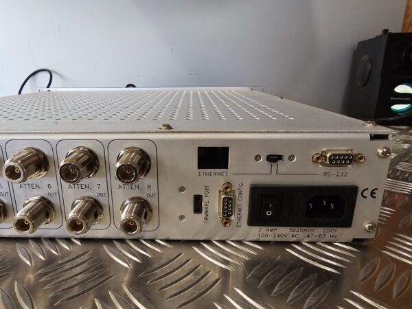 10-844.jpg JFW Industries 50PA-557 Programmable Attenuator Assembly 700–3000 MHz – USA 1410