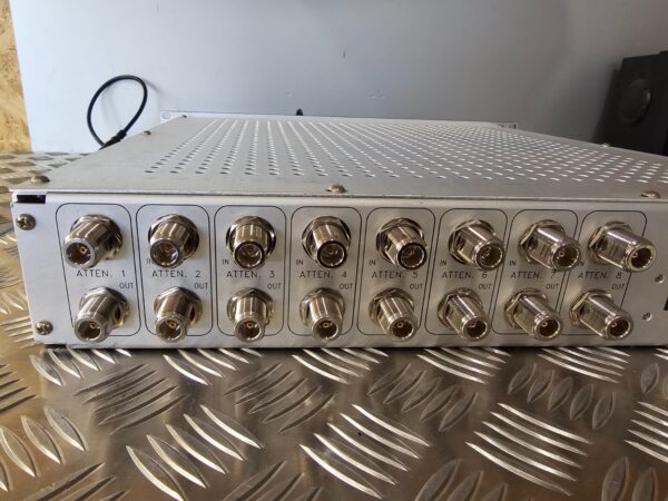 10-845.jpg JFW Industries 50PA-557 Programmable Attenuator Assembly 700–3000 MHz – USA 1410