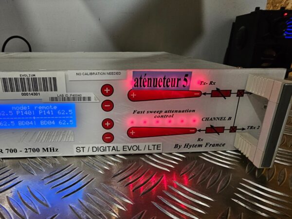 10-867.jpg HYTEM LTE HO Simulator 700-2700MHz Attenuator 5 (05-02-242) – Powers On