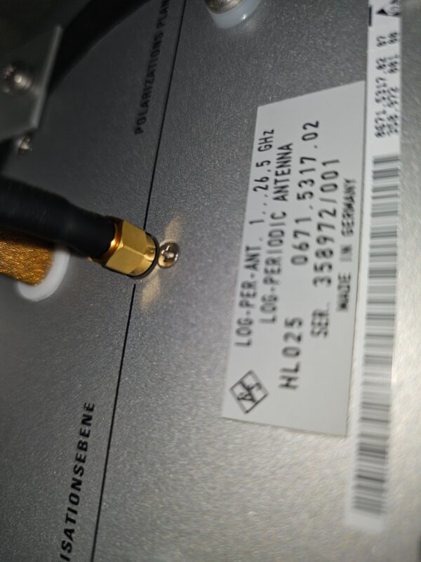ORBIS EMC Test Chamber Euroshield + Log Periodic Antenna HL025 System