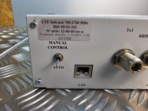 10-873.jpg HYTEM LTE HO Simulator 700-2700MHz Attenuator 5 (05-02-242) – Powers On