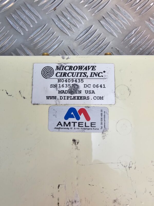 10-892.jpg Microwave Circuits RF Diplexer Duplexer High Power Telecom Filter 5.4kg