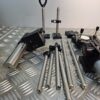 10-918.jpg Thorlabs Newport Optical Bench Setup Lot – Stages, Mounts, Posts, Mirror Holder