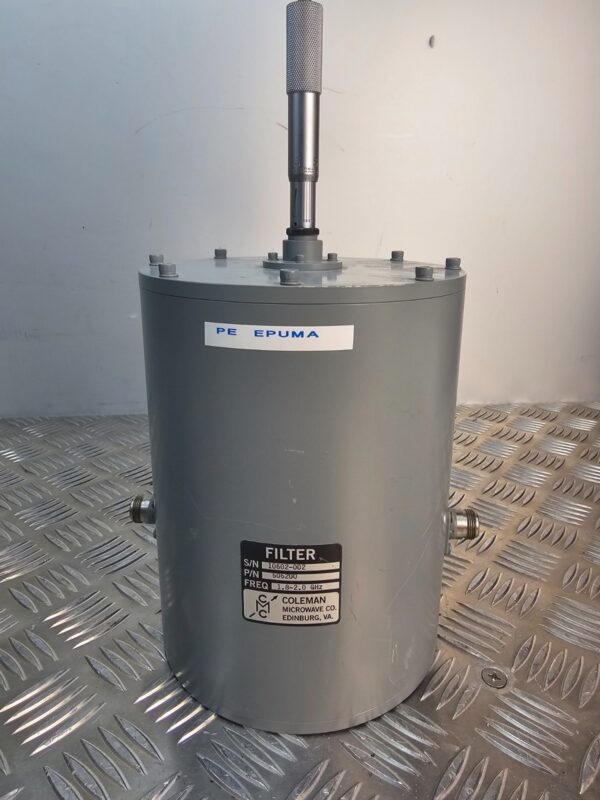 10-935.jpg Coleman Microwave Tunable Cavity Filter 1.8–2.0GHz 506200