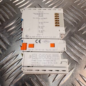 Beckhoff EL9505 Power Supply Terminal 24V DC to 5V DC 0.5A E-Bus Module