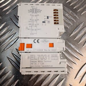 Beckhoff EL7031 Stepper Motor Terminal 24V DC 1.5A EtherCAT PLC Module