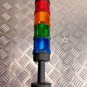WERMA 64081000 Signal Tower Stack Light Blue Green Amber Red IP65 Type12