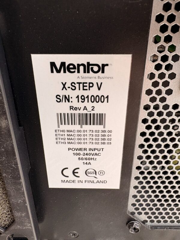 10-108.jpg Mentor X-STEP V Test System Controller Siemens Sarokal RF Telecom Platform
