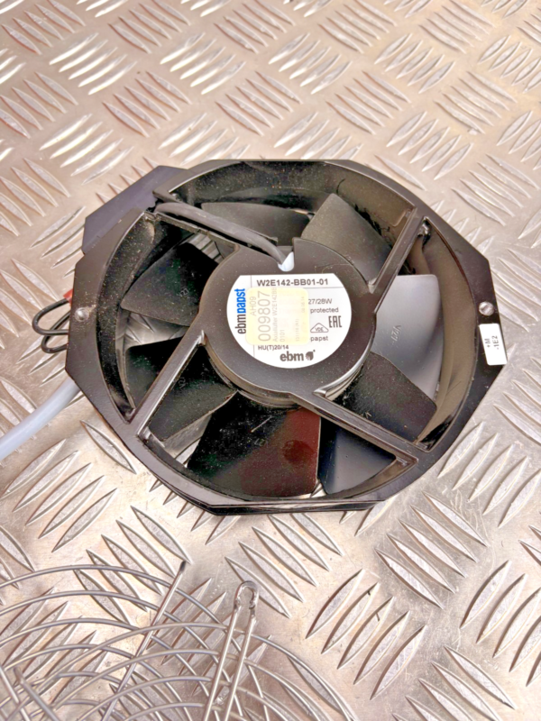 10-133.png ebm-papst W2E142-BB01-01 Industrial Axial Cooling Fan 230V 27/28W w/ Guard
