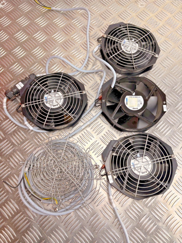 10-137.png ebm-papst W2E142-BB01-01 Industrial Axial Cooling Fan 230V 27/28W w/ Guard