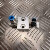 Industrial Pneumatic Air Distribution Block GN65-20-72 w/ Festo Push Fittings