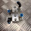 Industrial Pneumatic Air Distribution Block GN65-20-72 w/ Festo Push Fittings