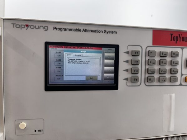 10-158.jpg Topyoung set with MIMO + RF calibration box and 3x programmable attenuation syst