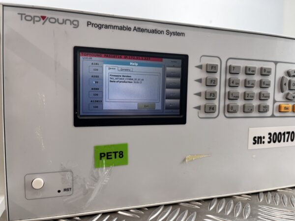 10-159.jpg Topyoung set with MIMO + RF calibration box and 3x programmable attenuation syst