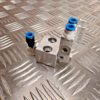 Festo VFOF-LE-BAH-G18-Q6 Pneumatic Valve Module 10 Bar w/ GN65-20-72 Block