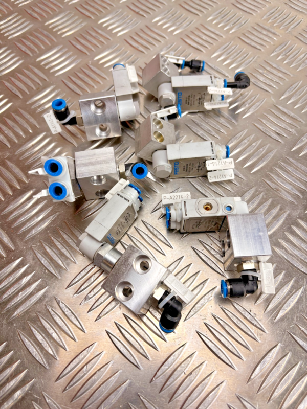 Festo VFOF-LE-BAH-G18-Q6 Pneumatic Valve Module 10 Bar w/ GN65-20-72 Block
