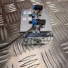 10-57.jpg FESTO DFM-12-25-P-A-GF Pneumatic Guided Cylinder w/ SICK Sensor