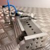 10-131.jpg Festo DGSL-25-50-PA Linear Slide w/ Balluff BMF0043 Sensors Pneumatic Assembly