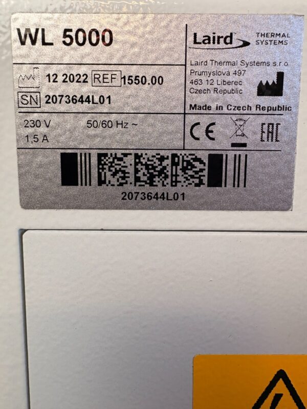 10-151.jpg Laird Thermal Systems WL 5000 Industrial Liquid Chiller 230V Cooling Unit