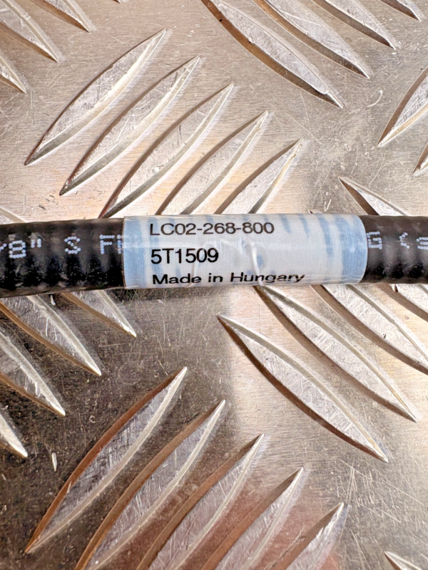 10-624.png LEONI FlexLine RF Coax Cable LC02-268-800 5T1509 0.417m Industrial Connector