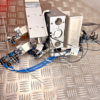 Festo Pneumatic Gripper Assembly VFQF-LE-BAH-G18-Q6 w/ Sensors & Mount