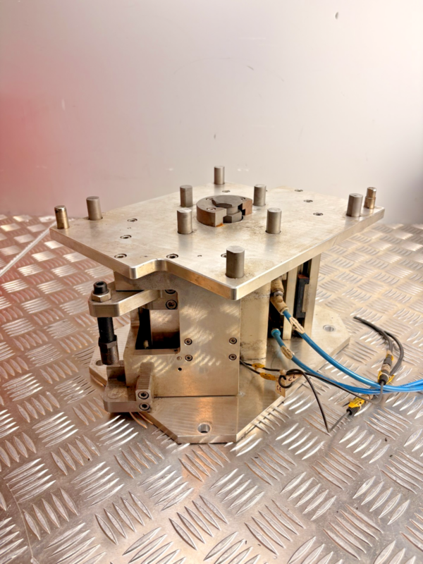 Festo ADN-80-50-A-P-A Pneumatic Press Fixture Assembly 10 Bar Industrial Tooling