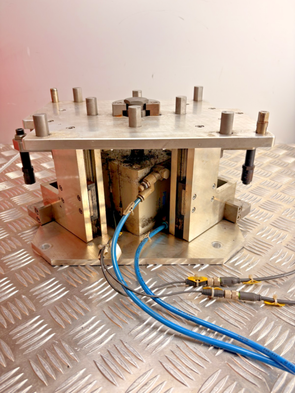 Festo ADN-80-50-A-P-A Pneumatic Press Fixture Assembly 10 Bar Industrial Tooling