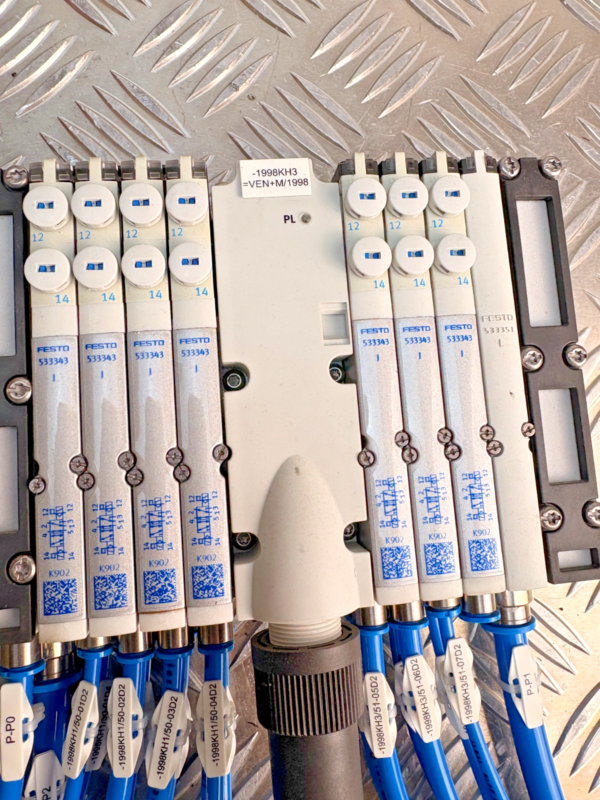 Festo CPX-GE-EV VMPA Pneumatic Valve Terminal Manifold Fieldbus Assembly