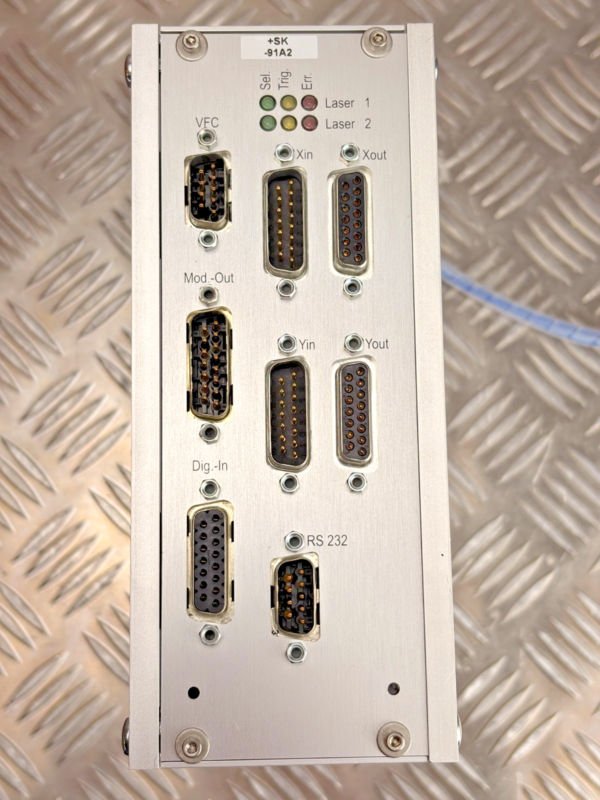 10-840.png FW80 ECO2-V2.0.0 Module Laser Interface Unit RS232 VFC Xin Xout Yin Yout Rack