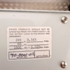 10-850.png CVI Laser Corporation Power Supply 90-0001-02 240V 1800V Output UV Lamp Unit