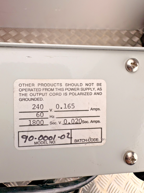 10-850.png CVI Laser Corporation Power Supply 90-0001-02 240V 1800V Output UV Lamp Unit