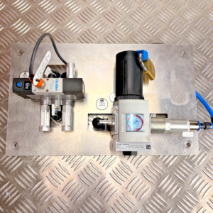 10-875.png Festo MS6-LR-1/2-D6-RG-AS Pneumatic Air Regulator + Solenoid Valve Assembly Unit