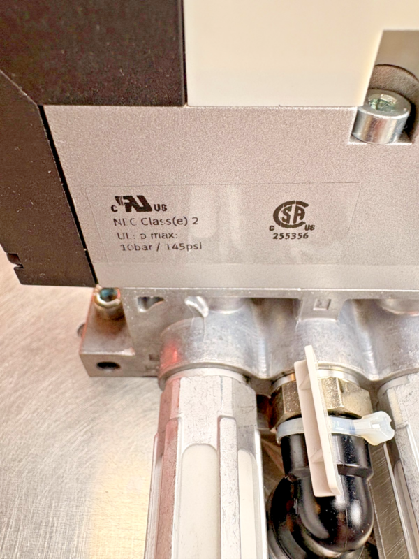 Festo MS6-LR-1/2-D6-RG-AS Pneumatic Air Regulator + Solenoid Valve Assembly Unit