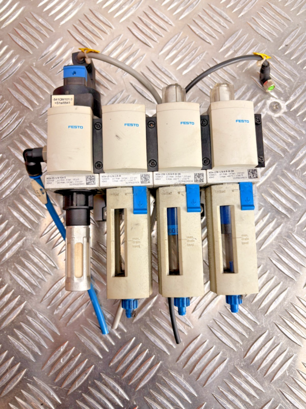 Festo MS4 Pneumatic Air Preparation Unit Filter Regulator Lubricator Assembly