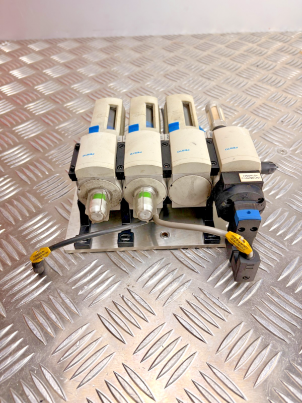 Festo MS4 Pneumatic Air Preparation Unit Filter Regulator Lubricator Assembly