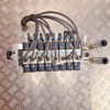 Festo Valve Manifold Island Assembly VDMA NEV-01 w/ 8 Solenoid Valves Pneumatic