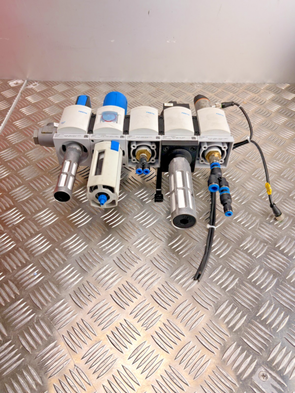 10-906.png Festo MS6 Pneumatic Air Preparation Unit Filter Regulator Sensor Assembly IFM PN