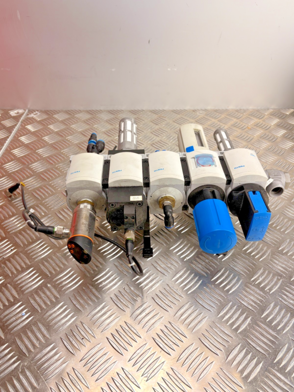 10-908.png Festo MS6 Pneumatic Air Preparation Unit Filter Regulator Sensor Assembly IFM PN