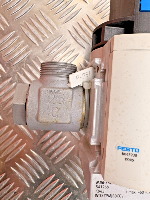 10-911.png Festo MS6 Pneumatic Air Preparation Unit Filter Regulator Sensor Assembly IFM PN